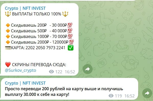 Crypto NFT INVEST прибыль