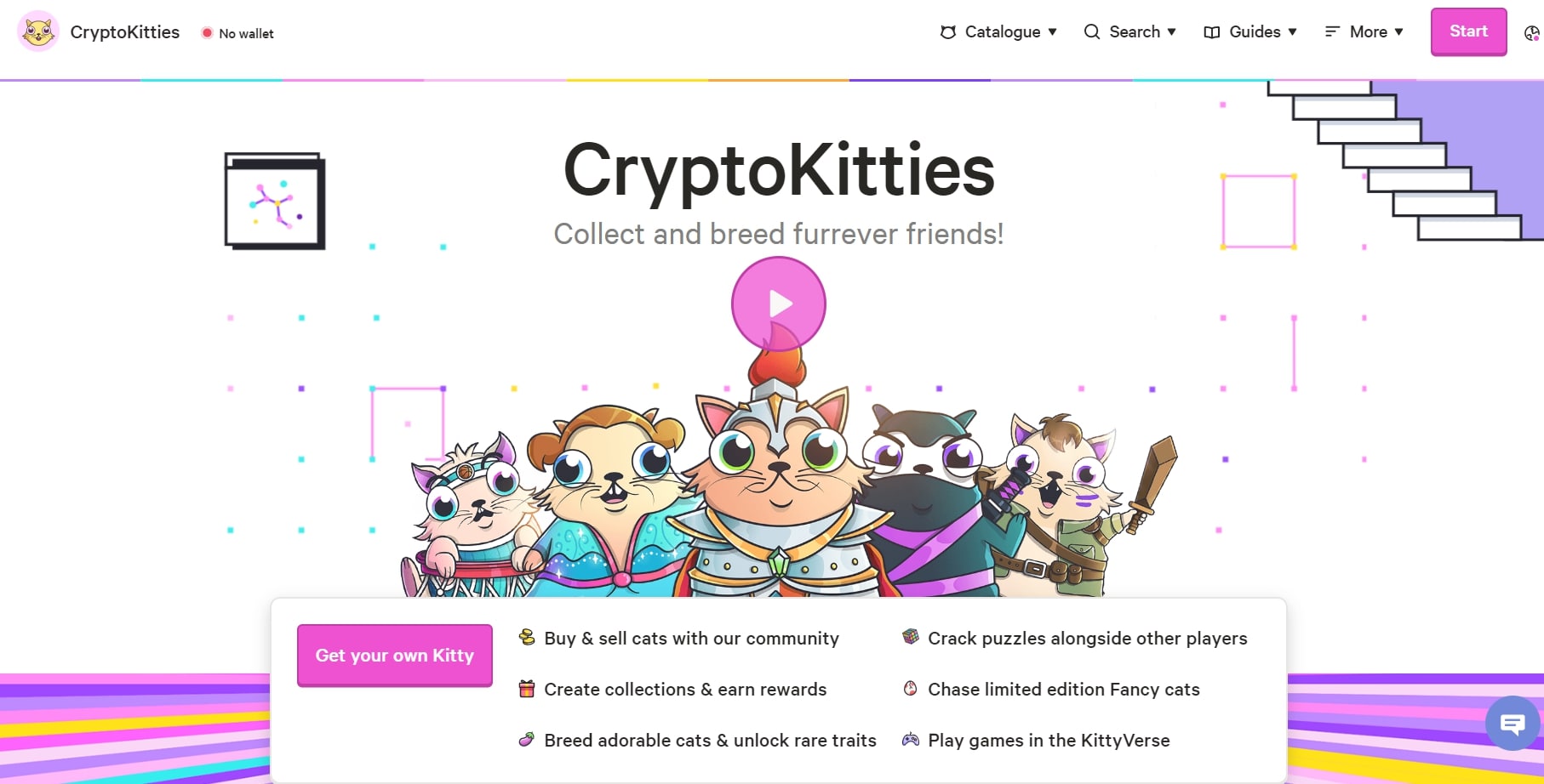 Crypto Kitties сайт