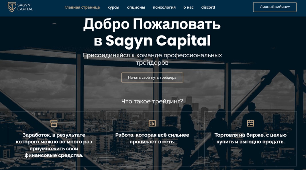 sagyn trader обзор проекта