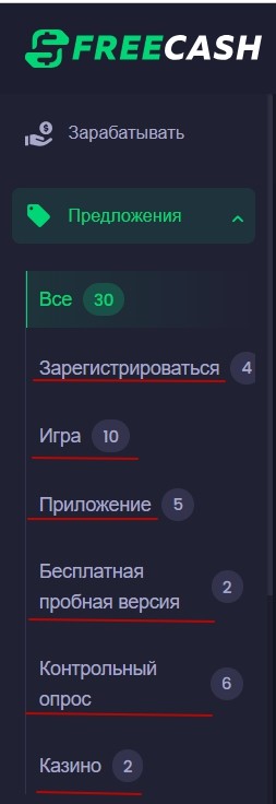 free cash обзор сайта