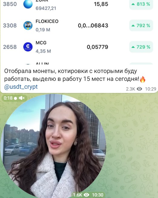 Анастасия invest телеграм