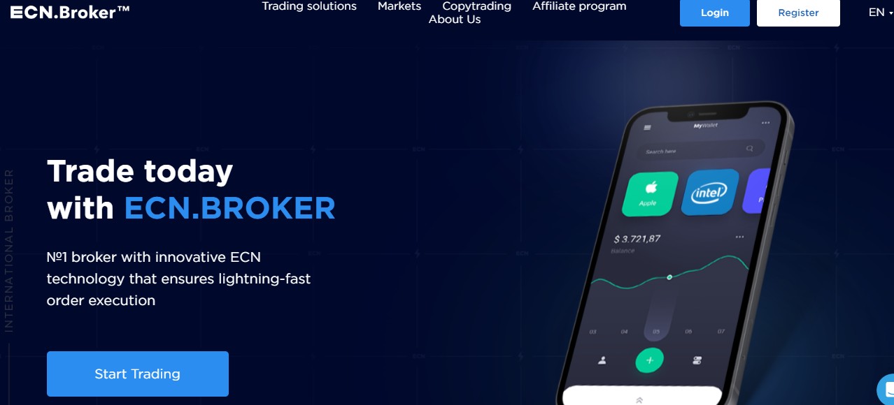 ecn broker официальный сайт