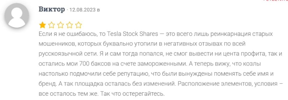 Tesla Stock Shares