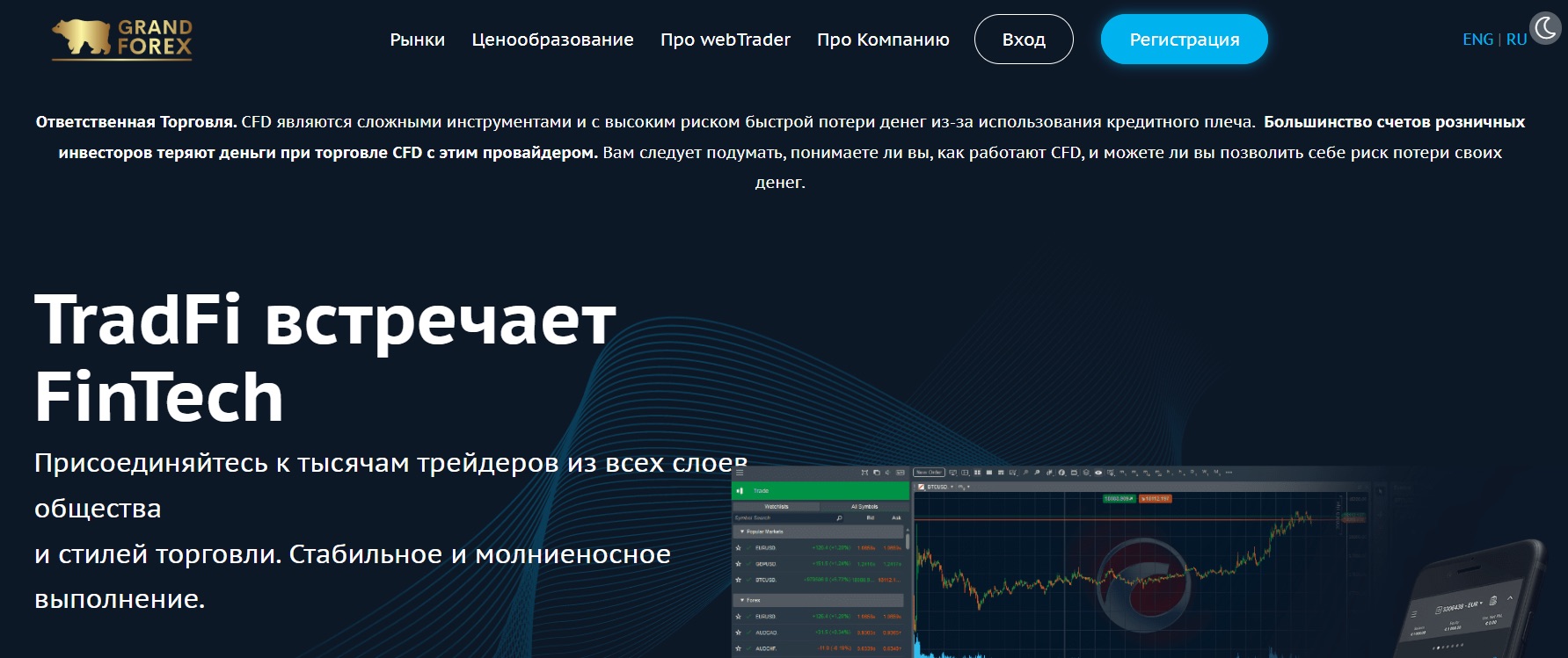 Сайт Grand Forex