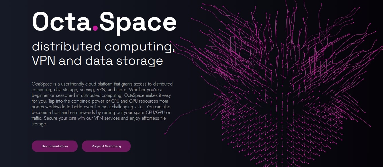 OctaSpace сайт