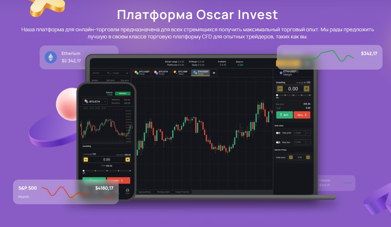 О платформе Оскар Инвест