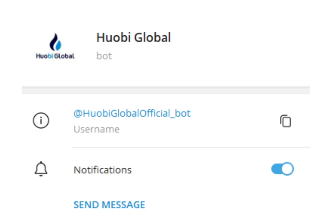 Телеграм-бот Huobi Trade