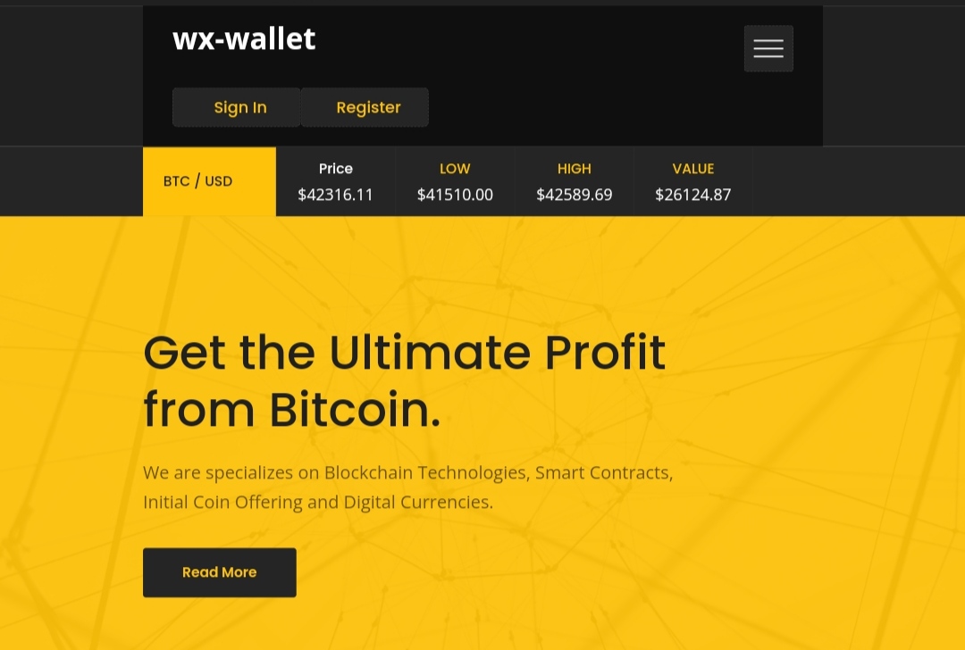WX Wallet сайт