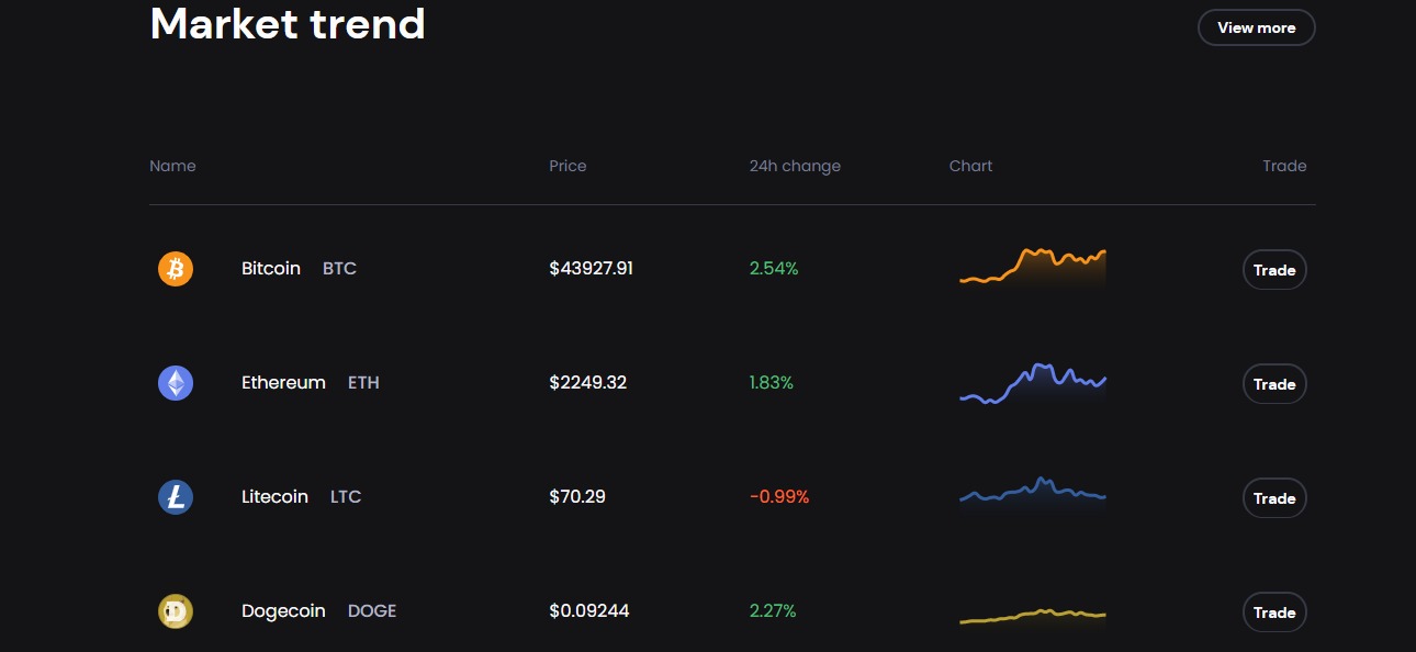 Проект Dexbits