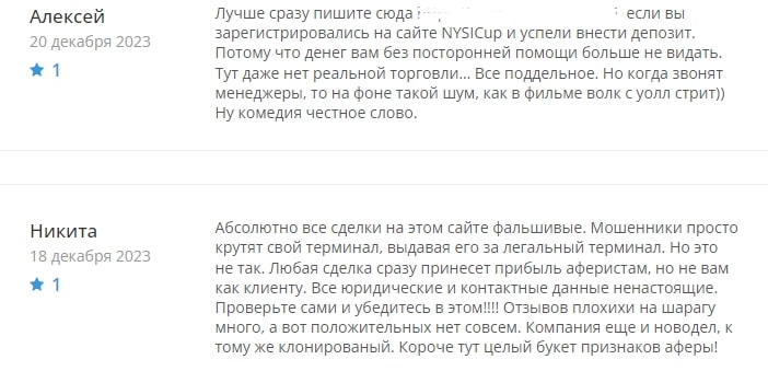 NYSI Cup отзывы