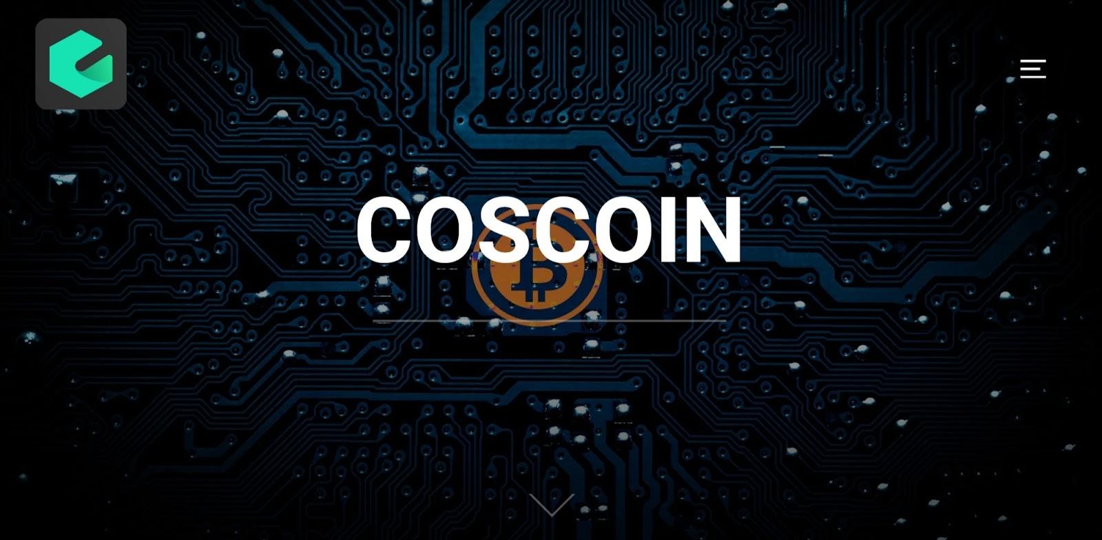 Сайт Coscoin