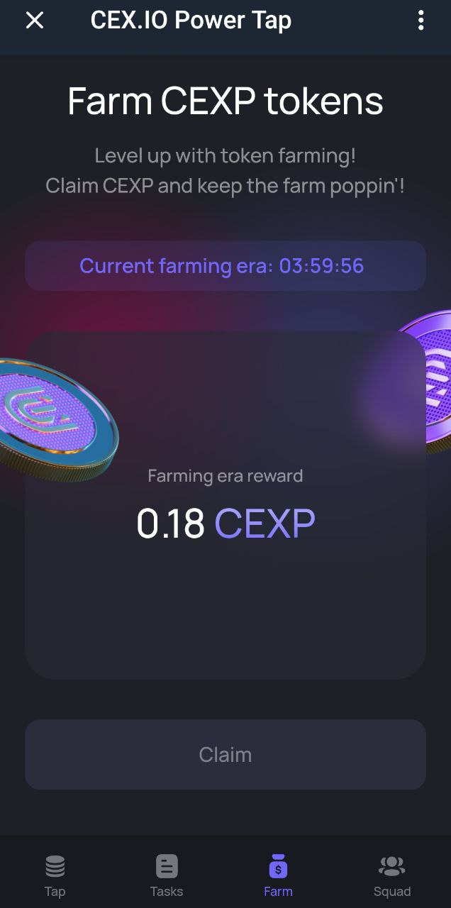 Cex Io Power Tap отзывы и инвестиции в скам — игру Cexio Tap Bot — Платит  или нет ?