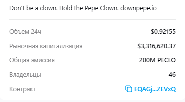 отзывы о clown pepe in ton
