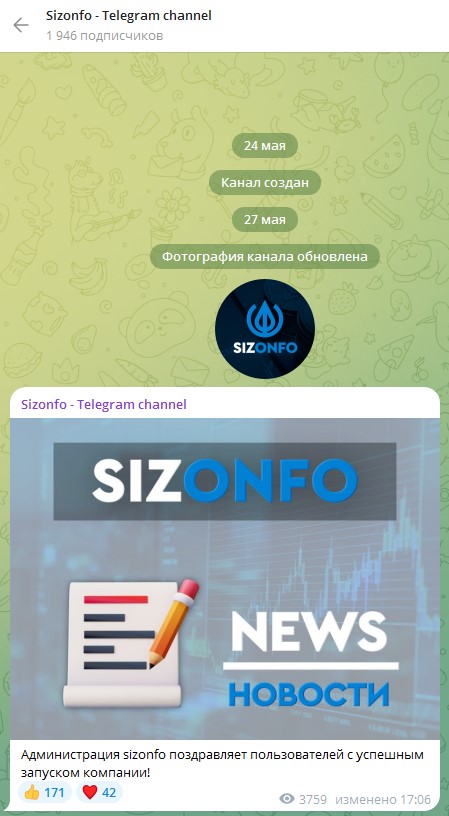 ооо sizonfo инвестментс